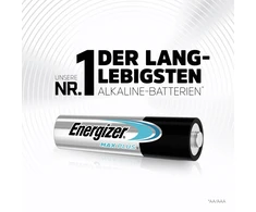 Energizer Max Plus LR03 baterijos, 8 vnt.