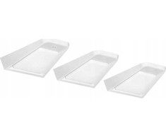 Orno DIKI rinkinys 3 LED lempos po spintele, 3x2W, 4000K, su bekontakčiu jungikliu, balta