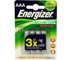 Energizer Power Plus AAA / R03 850mAh baterija 4 vnt.