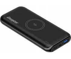 Powerbank indukcyjny Energizer 10000 mAh 20W QE10009PQ juoda (PD) + QI