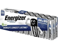 „Energizer Ultimate“ ličio L91 mignon AA baterijos, 20 vnt. pakuotė