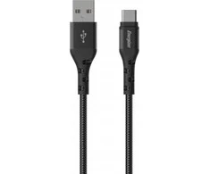 Energizer Ultimate – USB-A į USB-C jungiamasis laidas 2 m (juodas)