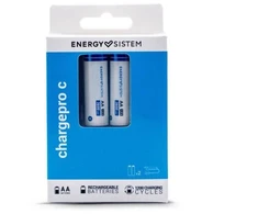 Energy Sistem Akumuliatoriai Charge Pro AA 2 vnt., įkrovimas USB-C (Energy Sistem)
