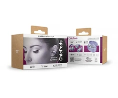 „Energy Sistem ChicPods“ atviro garso violetinės ausinės