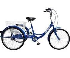 Enero Triratis 24 colių Shimano 6 pavarų dviratis