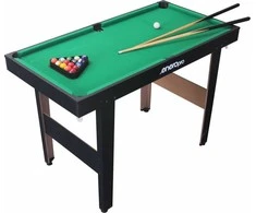 Enero Pro stalas biliardui juodas 121x61x79 cm