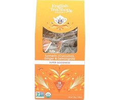 English Tea Shop Herbata Turmeric Ginger &amp; Lemongrass 15 piramidek