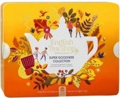 English Tea Shop English Tea Sho super Goodness Kuprinės arbatos rinkinys dekoratyviame rinkinyje 36vnt. 61,5 g