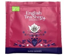 English Tea Shop Premium Super Berries vaisių arbata 50 pakelių