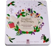 English Tea Shop „Premium Holiday Collection“ arbatos rinkinys baltoje skardinėje, 72 arbatos pakeliai