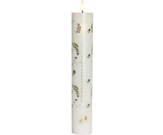 „Kalėdinė dekoracija English Tea Shop Sille Calendar candle, Balta“