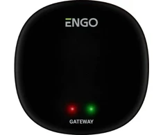 Engo Engo internetas, įleidžiamas ZigBee temperatūros reguliatorius, 230V, juodas 4 vnt., ZigBee interneto vartai EONE230BPROMOPACK+EGATEZB