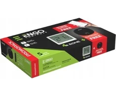 Engo Engo internetas, įleidžiamas ZigBee temperatūros reguliatorius, 230V, juodas 4 vnt., ZigBee interneto vartai EONE230BPROMOPACK+EGATEZB