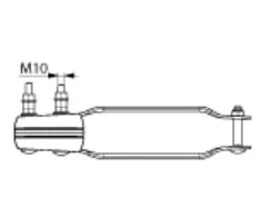 Ensto Atraminis laikiklis 4x(35-50)mm2 SO274S