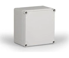 Ensto Užpildytas pilkas ABS dangtelis 200x200x132mm IP66 (OABP202013G)