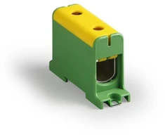 Ensto Užspaudimo gnybtas CLAMPOPRO 1 gyslos geltona žalia Al/Cu 35-150mm2 KE63.3