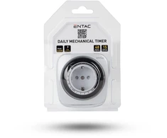 ENTAC Entac Mechaniczny timer mini 24 godziny 48 programów