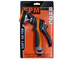 EPM 7 funkcijų pistoletinis purkštuvas SOFT Sidabrinis - E-200-0242