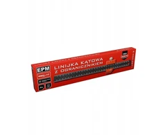 EPM Plieninė liniuotė su ribotuvais 30 cm