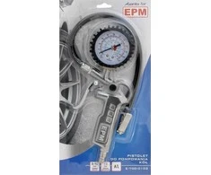 EPM PADANGŲ PRIPUČIMO pistoletas su slėgio matuokliu