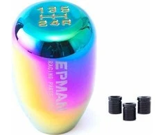 Epman Aliuminio pavarų perjungimo svirtis 5B Universal Neo Chrome