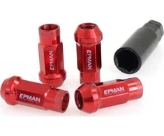 Epman Epman JDM veržlės M12x1.25 raudonos