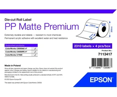 Epson Epson 7113417 etiketės spausdinimui Baltos. Lipnios etiketės spausdinimui