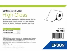 „Epson“ itin blizgios, nenutrūkstamos etiketės