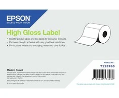 Epson HIGH GLOSS LABEL DIE-CUT ROLL/102MM X 152MM 800 LABELS