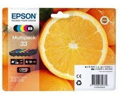 Rak Epson Pradinis skerdenų rinkinys 33 Sudėtinė pakuotė, CMYK (C13T33374011)