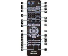 Epson Remote Controller H959