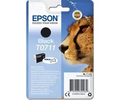 EPSON T0711 rašalo kasetė juodas standartinės talpos 7,4 ml 1 pakuotės lizdinė plokštelė be signalizacijos