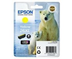 Rašalas Epson rašalas C13T26344010 Nr. 26 (geltonas)