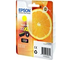 Epson Oranges C13T33644010 rašalo kasetė Originalus Geltona 1 vnt
