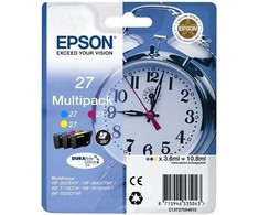 Rak Epson ink T2715 / C13T27154010 (žalsvai mėlyna, rausva, geltona)