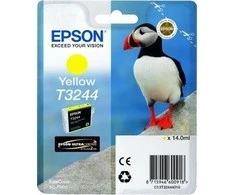 Švirkštas Epson T3244 SC- P400 Geltoni dažai (C13T3244401)