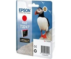 Švirkštas Epson T3247 SC- P400 Raudonieji dažai (C13T32474010)