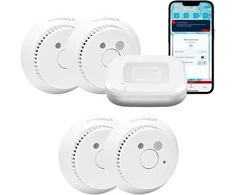 eQ-3 Homematic IP pradinis rinkinys dūmų jutiklis - dūmų jutiklis 4 patalpoms