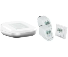 eQ-3 EQ3 Homematic IP rinkinys šildymui 2 radiatoriams – sieninis termostatas