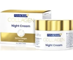 Equalan Pharma Novaclear Collagen, sutvirtinantis ir lyginantis naktinis kremas, 50 ml – Ilgas galiojimo laikas!