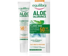 Equilibra EQUILIBRA ALOE Drėkinantis skystis veidui SPF50 40ml
