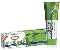 Dantų pasta su alavijo ekstraktu Equilibra Aloe Gel Triple Action 75 ml