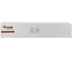 Equip 19'' Panel zarządzania kablami 5x plastikowe pierścienie plieno 1U RAL7035 (327321)