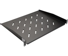 Equip 19'' Fiksuota lentyna serverių spintoms 35cm 1U juoda (328001)