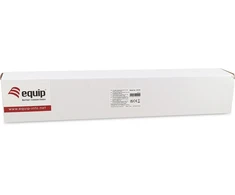 Equip 19 colių kabelių tvarkymas 5x metaliniai žiedai plastikas 1U RAL9005