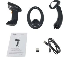 Equip 351029 Brūkšninių kodų skaitytuvas, juodas