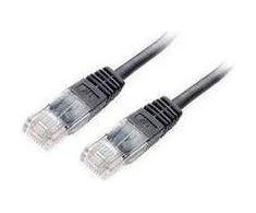 Equip CAT6 Patch UTP Juodas 5m 625454