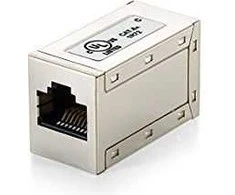 Inline Įrengti Cat.6A ekranuotą modulinę linijinę movą – RJ-45 – RJ-45 – metalinę