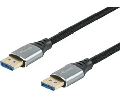 Equip DisplayPort 2.1 St/St 3.00m16K/60Hz komp.HDCP aliuminio gr.