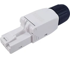 Equip Equip 121161 RJ-45 kištukas Juoda, balta